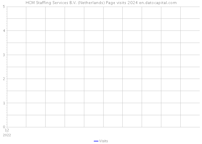 HCM Staffing Services B.V. (Netherlands) Page visits 2024 