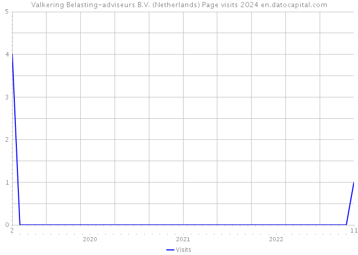 Valkering Belasting-adviseurs B.V. (Netherlands) Page visits 2024 