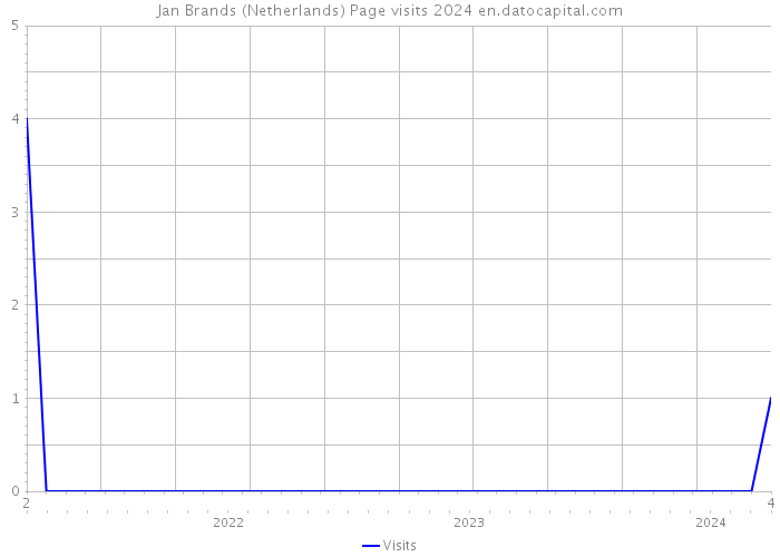 Jan Brands (Netherlands) Page visits 2024 