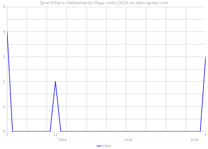 Sjoerd Panis (Netherlands) Page visits 2024 