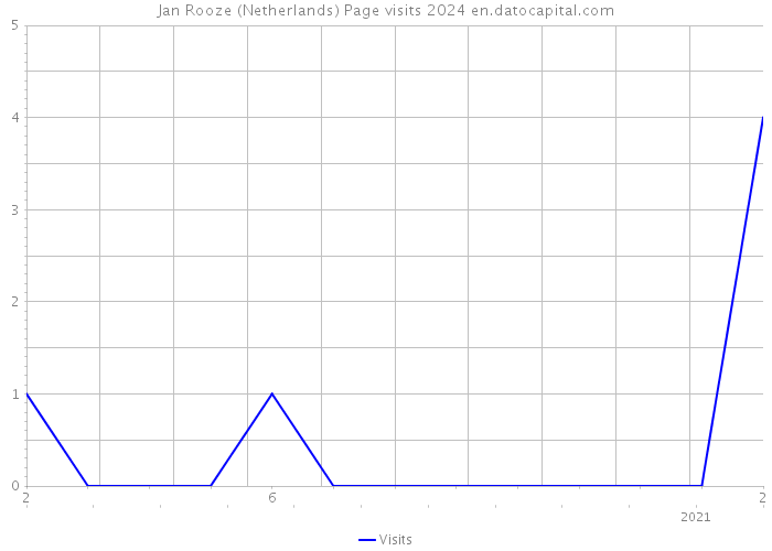 Jan Rooze (Netherlands) Page visits 2024 