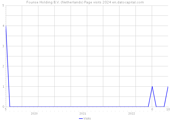 Founse Holding B.V. (Netherlands) Page visits 2024 