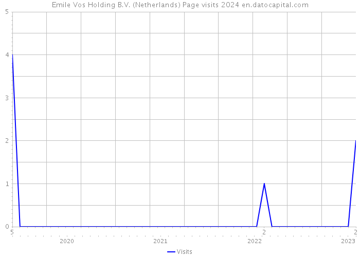 Emile Vos Holding B.V. (Netherlands) Page visits 2024 