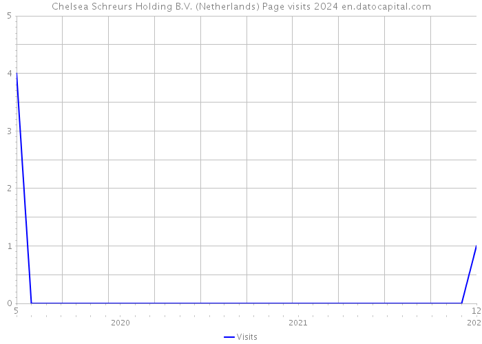 Chelsea Schreurs Holding B.V. (Netherlands) Page visits 2024 
