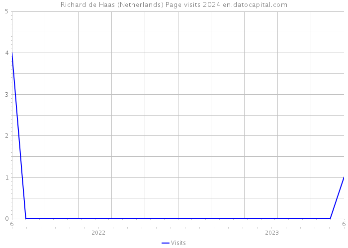 Richard de Haas (Netherlands) Page visits 2024 