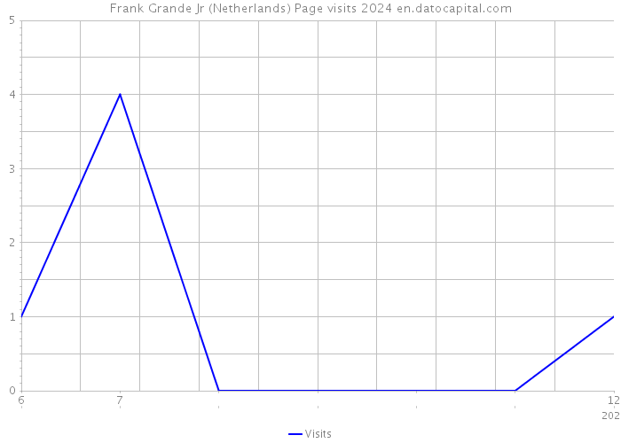 Frank Grande Jr (Netherlands) Page visits 2024 