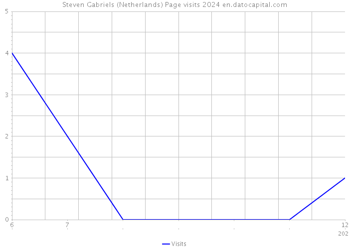 Steven Gabriels (Netherlands) Page visits 2024 