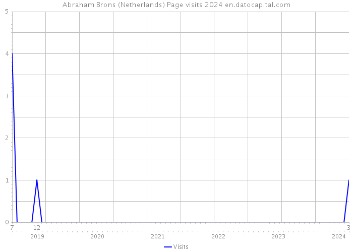 Abraham Brons (Netherlands) Page visits 2024 