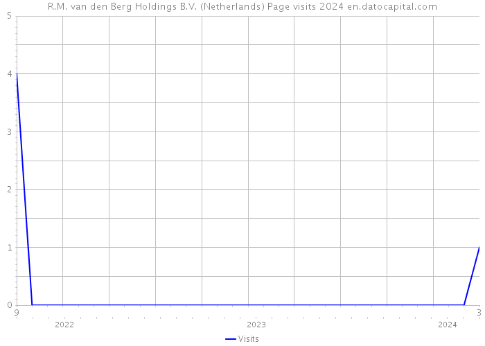 R.M. van den Berg Holdings B.V. (Netherlands) Page visits 2024 
