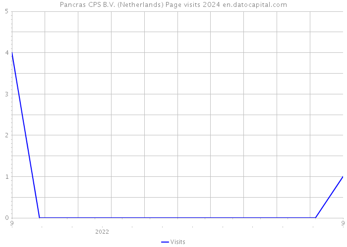 Pancras CPS B.V. (Netherlands) Page visits 2024 