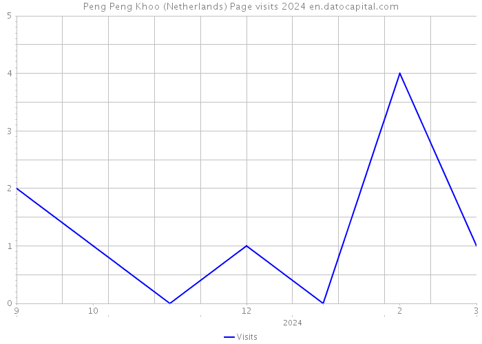 Peng Peng Khoo (Netherlands) Page visits 2024 