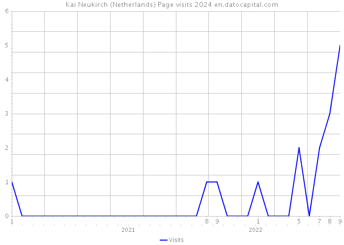 Kai Neukirch (Netherlands) Page visits 2024 