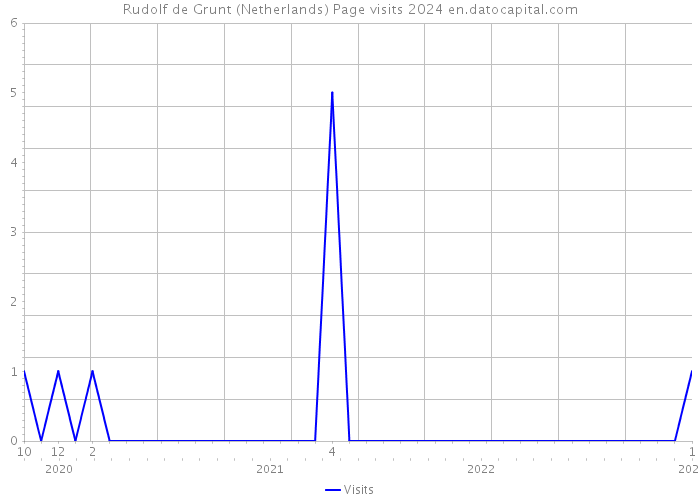 Rudolf de Grunt (Netherlands) Page visits 2024 