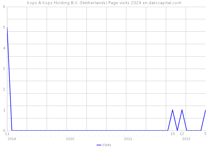 Kops & Kops Holding B.V. (Netherlands) Page visits 2024 
