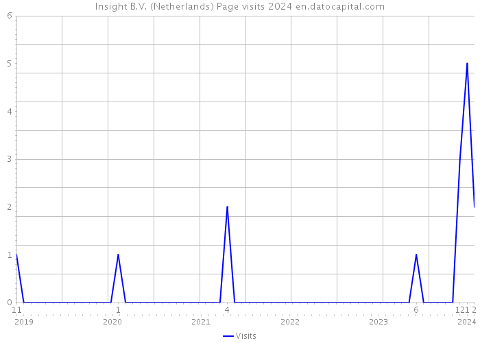 Insight B.V. (Netherlands) Page visits 2024 