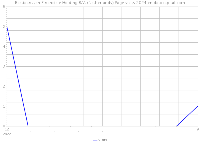 Bastiaanssen Financiële Holding B.V. (Netherlands) Page visits 2024 