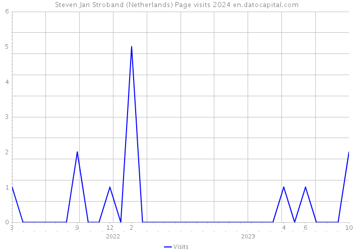 Steven Jan Stroband (Netherlands) Page visits 2024 