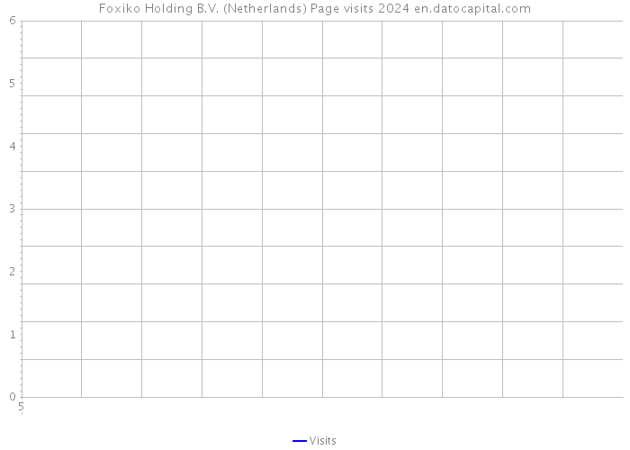 Foxiko Holding B.V. (Netherlands) Page visits 2024 