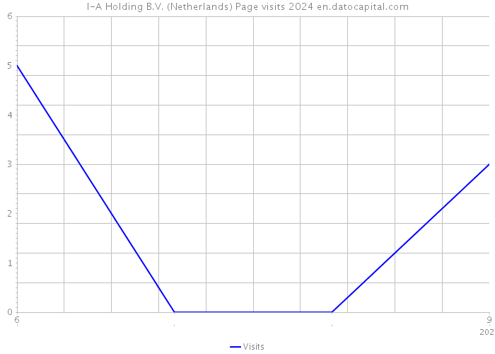 I-A Holding B.V. (Netherlands) Page visits 2024 