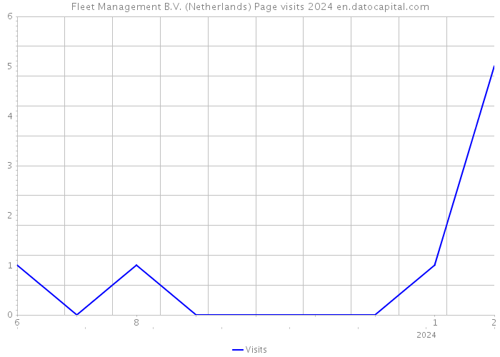 Fleet Management B.V. (Netherlands) Page visits 2024 