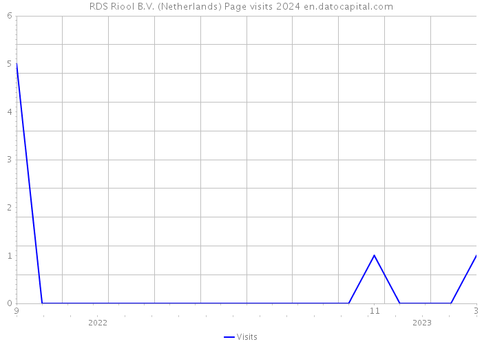 RDS Riool B.V. (Netherlands) Page visits 2024 