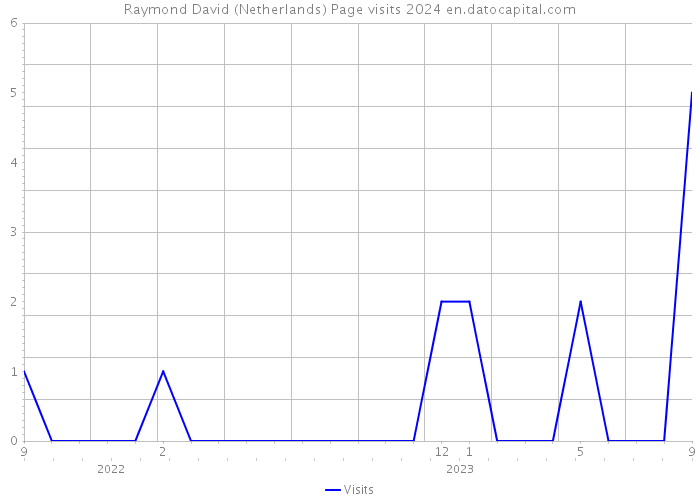 Raymond David (Netherlands) Page visits 2024 