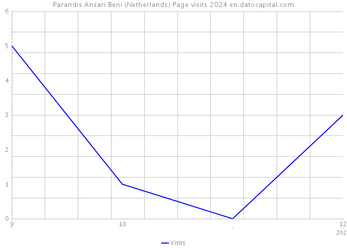 Parandis Ansari Beni (Netherlands) Page visits 2024 