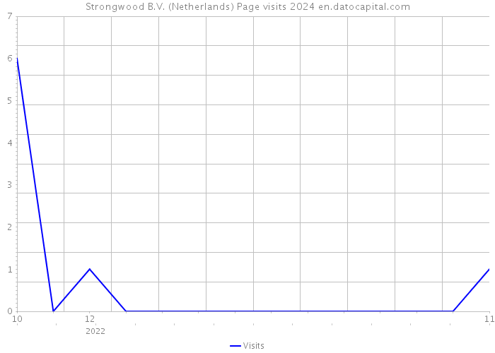 Strongwood B.V. (Netherlands) Page visits 2024 