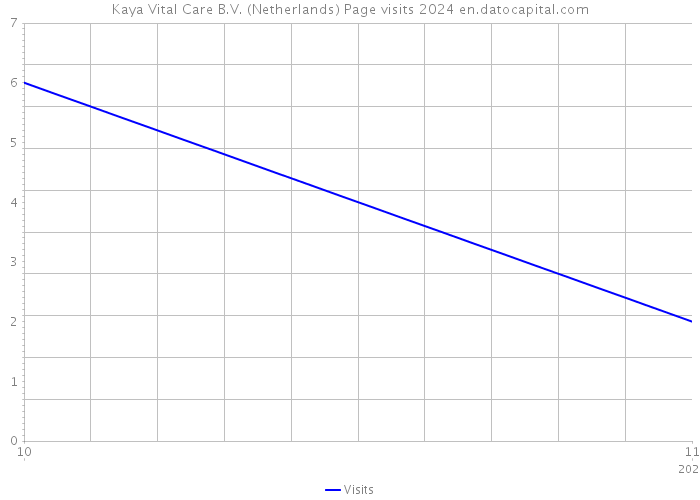 Kaya Vital Care B.V. (Netherlands) Page visits 2024 