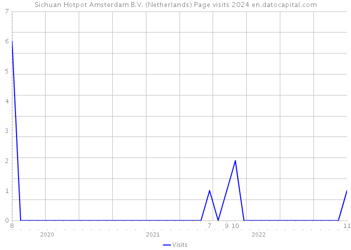 Sichuan Hotpot Amsterdam B.V. (Netherlands) Page visits 2024 
