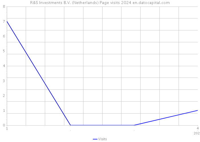 R&S Investments B.V. (Netherlands) Page visits 2024 