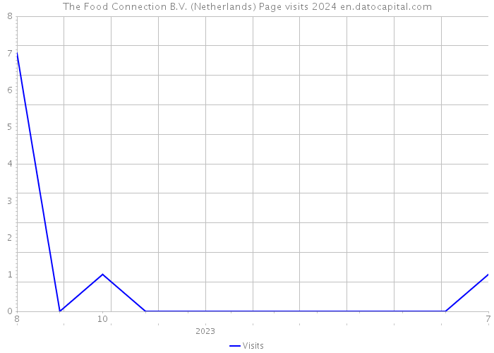 The Food Connection B.V. (Netherlands) Page visits 2024 