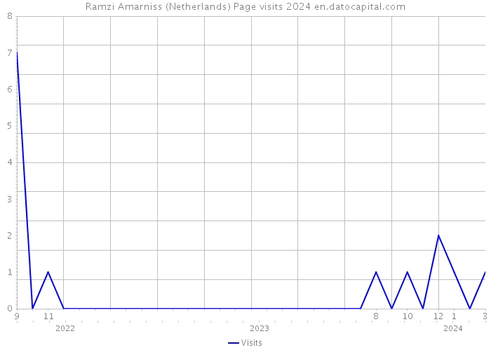 Ramzi Amarniss (Netherlands) Page visits 2024 