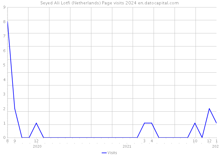 Seyed Ali Lotfi (Netherlands) Page visits 2024 