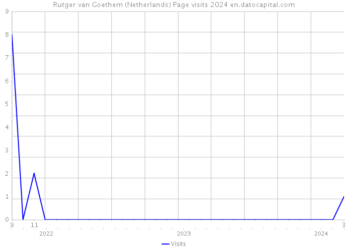 Rutger van Goethem (Netherlands) Page visits 2024 