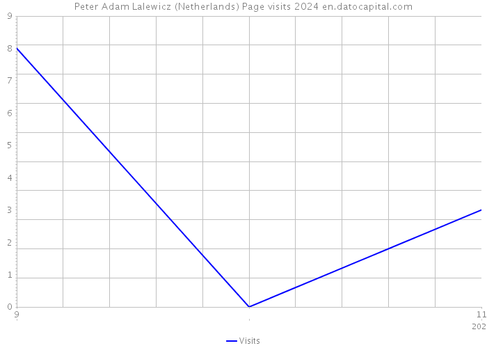Peter Adam Lalewicz (Netherlands) Page visits 2024 